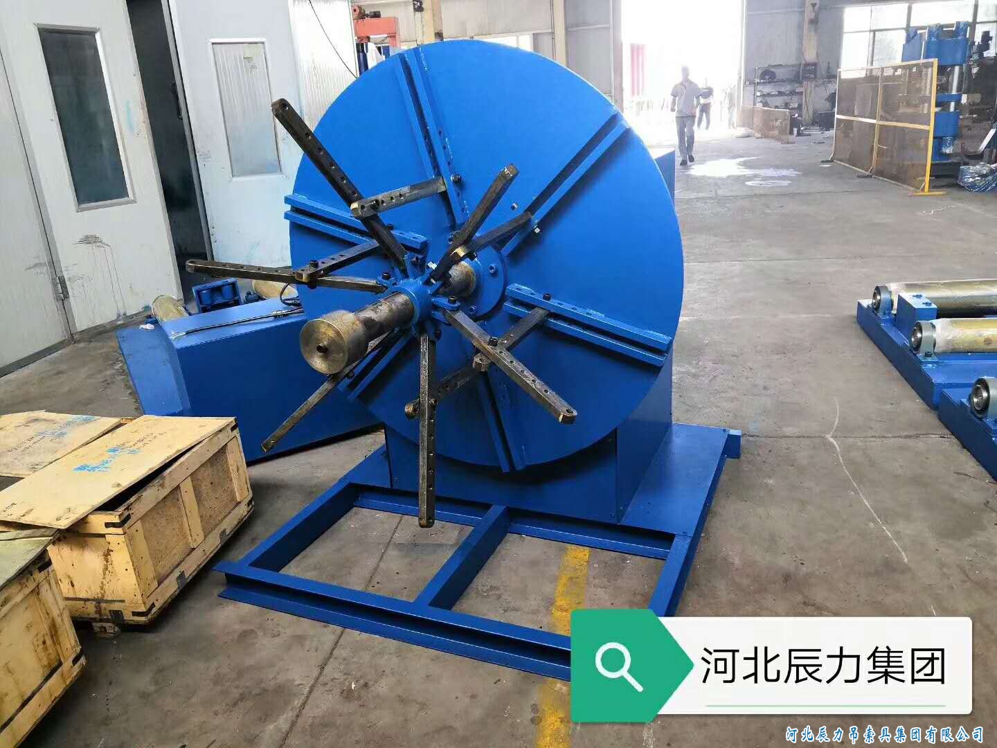 钢丝绳缠放绳机器，钢丝绳索具压制机器，集体装柜发货